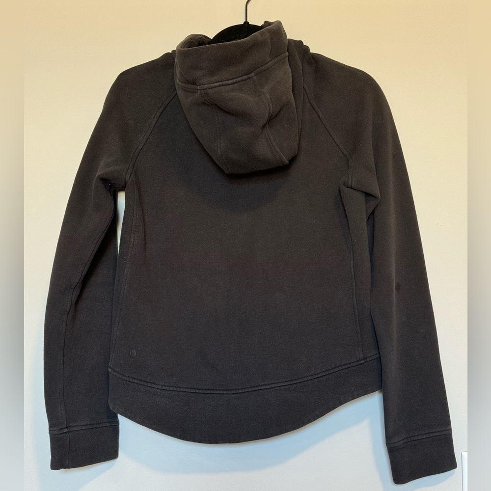 Lululemon Black Scuba Hoodie - Picture 2 of 4